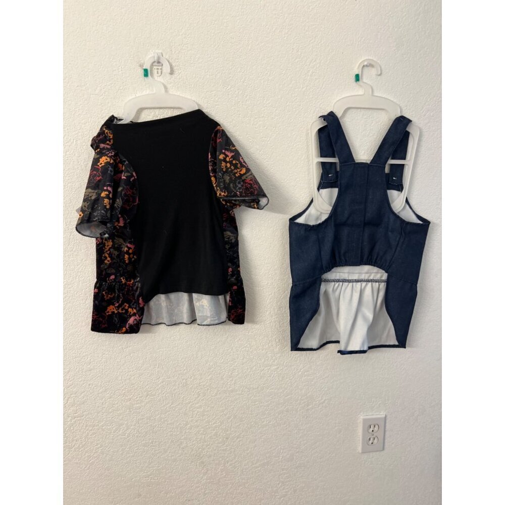 Top Paw red white blue dress & Cutie dog dress dog size large - Picture 2 of 9